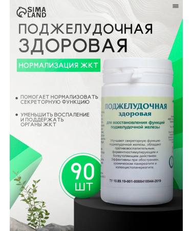 Herbalist Gordeev Pancreas healthy 90 tablets