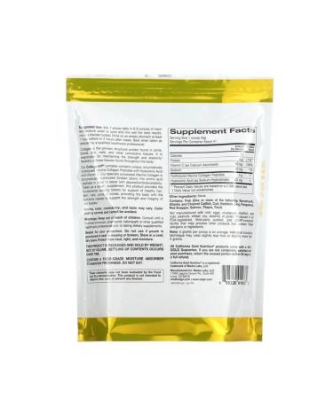 California Gold Nutrition Collagen with hyaluronic acid Collagen Up 206 graphs - Buy Online on GoSupps.com