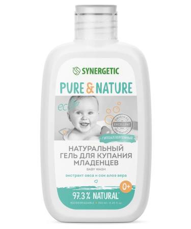 SYNERGETIC Gel Pure & Nature natural for bathing babies 250 ml