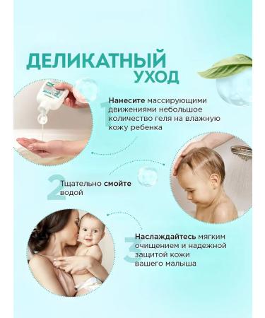 SYNERGETIC Gel Pure & Nature natural for bathing babies 250 ml - Buy Online on GoSupps.com