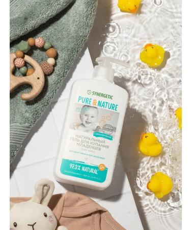 SYNERGETIC Gel Pure & Nature natural for bathing babies 500 ml - Buy Online on GoSupps.com