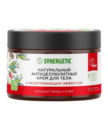 SYNERGETIC Body cream anti -cellulite warming effect 300 ml