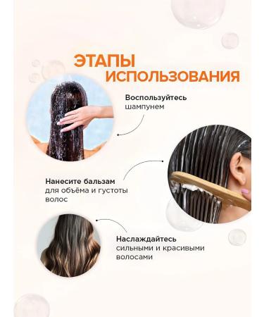 SYNERGETIC Hair Therapy Shampoo The volume and density of Melissa and Mango 400 ml - Buy Online on GoSupps.com