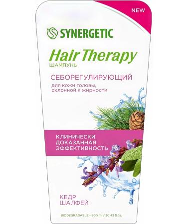 SYNERGETIC Hair Therapy shampoo seborrilny for the scalp 900 ml - Buy Online on GoSupps.com