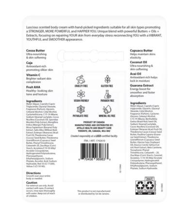 NUTRIUS Brazilian Cream Batter for Body 2 pcs per pack 355 ml - Buy Online on GoSupps.com