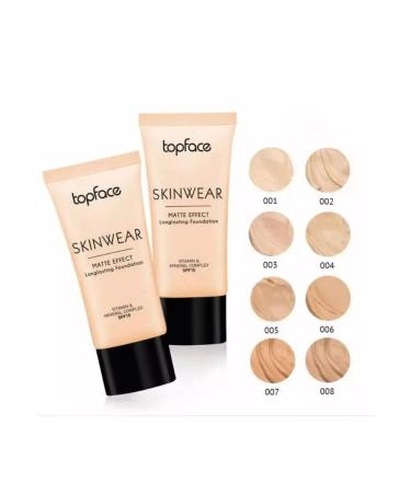 TopFace Tonal cream matte SkinWear No. 005 PT468 - Buy Online on GoSupps.com