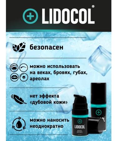 Blue Gel Anesthesia for permanent makeup and tattoo set - Buy Online on GoSupps.com