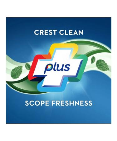 CREST Whitening Plus Scope Complete Active Fresh Paste - Buy Online on GoSupps.com