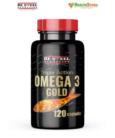 Be Steel Nutrition Omega 3 Omega-3 120 caps