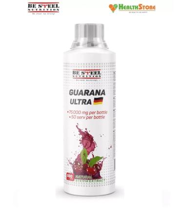 Be Steel Nutrition Guarana Ultra 0.5l guaran liquid (cherry)