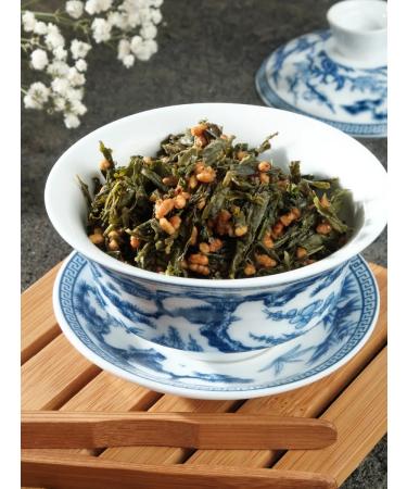 Tea Dealer Green Tea Genmaych Sencha with rice 500 g - Buy Online on GoSupps.com