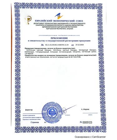 Keyday Cream -painting 6.10 RUSO -Pepper for gray hair - Buy Online on GoSupps.com