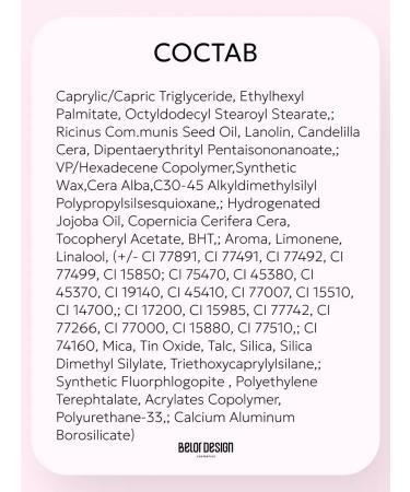 Belor Design Lipstick moisturizing mother -of -pearl set 131 - Buy Online on GoSupps.com