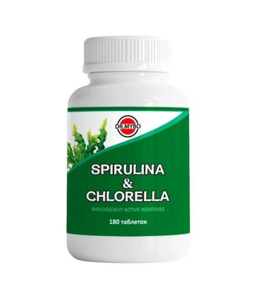 DR MYBO Spirulin+chlorella 180 tab 1UP