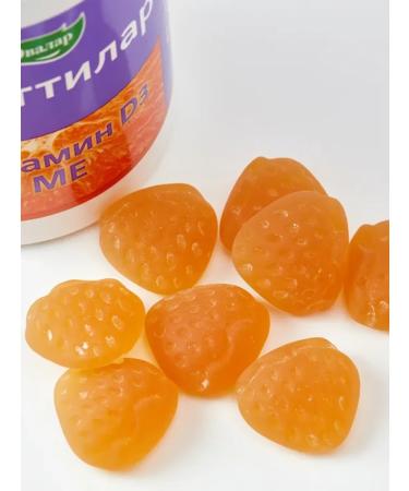 Evalar Vitamin D3 loaf of marmalade berries - Buy Online on GoSupps.com