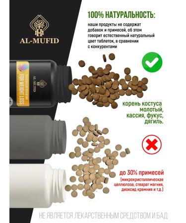 HM AL-MUFID Weight loss tool 120 tablets - Buy Online on GoSupps.com