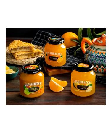 Lukashinskys Mousse apples and sea buckthorn 6pcs 370g - Buy Online on GoSupps.com