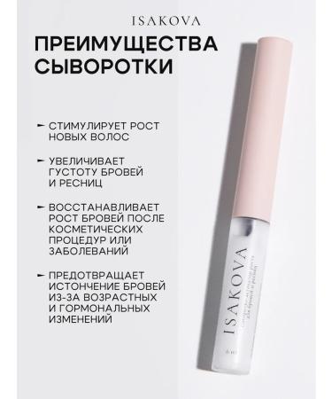 IVISAKOVA Eyebrow and eyelash growth activator - Buy Online on GoSupps.com