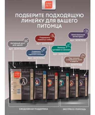 BINN PETS Collagen for dogs additive Junior Promotion Vetapte - Buy Online on GoSupps.com