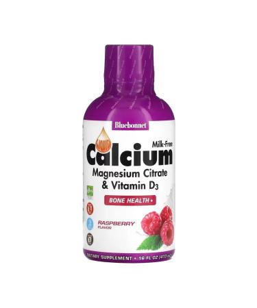 Bluebonnet Nutrition Liquid calcium and magnesium citrate vitamin D3 473 ml