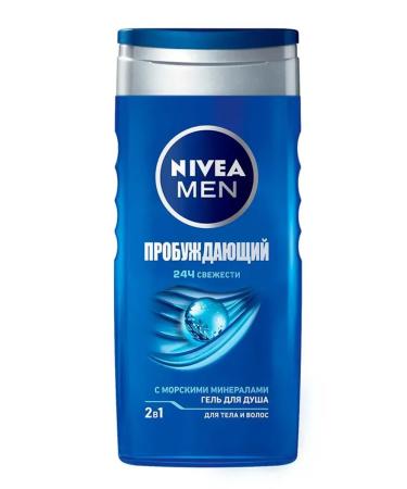 NIVEA Male soul -awakening shower gel 250 ml - Buy Online on GoSupps.com