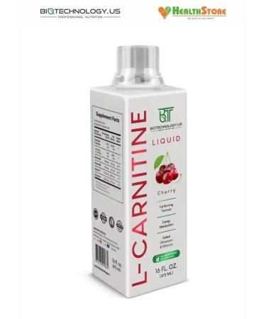 BiotechnologyUS L-Carnitine Liquid 473ml (cherry) L carnitin liquid