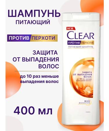 Clear Women's hair shampoo against hair loss 400 ml