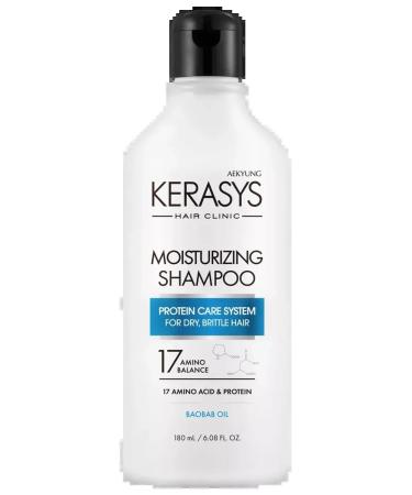 KeraSys Moisturizing hair shampoo 180 ml - Buy Online on GoSupps.com