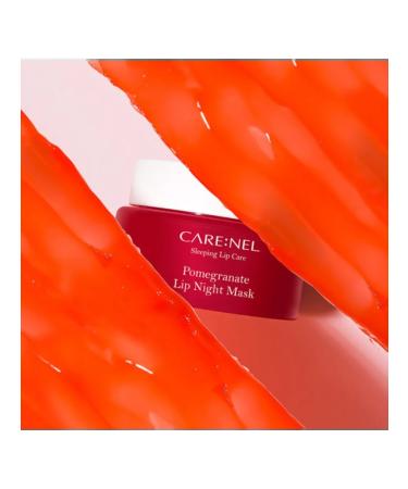 CARENEL Nutrient mask for lips with a grenade aroma 23gr - Buy Online on GoSupps.com
