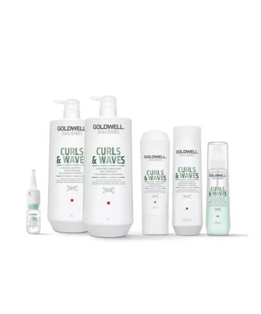 Goldwell Curly & Waves shampoo for curly hair moisturizer 1l - Buy Online on GoSupps.com