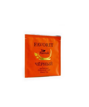 Tea "Ramuk" Favorit black 1.5g*200 paces - Buy Online on GoSupps.com