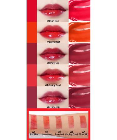 Red Cookies Glossy lip tint Glow Water Wrap Tint No.w1 Sun Rise - Buy Online on GoSupps.com