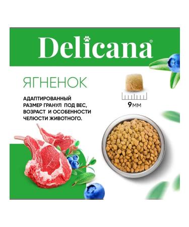 Delicana Feed for cats lambs 400g - Buy Online on GoSupps.com