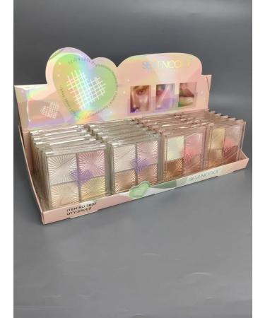 Highlighter for face 4 colors 4pcs - Buy Online on GoSupps.com