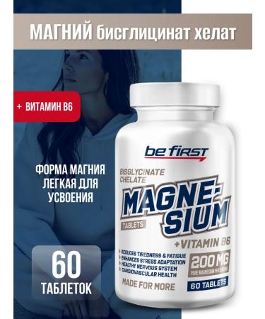 Be First Magnesium B6 Magnesium + Vitamin B6 Sedding in tablets