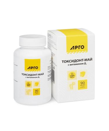 SHINE 0345 toxidont-May with vitamin D3 capsules 90 pcs