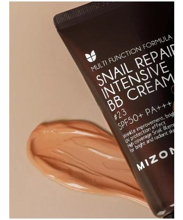 MIZON BB face cream with mucin Snail SPF50+ RA +++ No. 27 50 ml - Buy Online on GoSupps.com