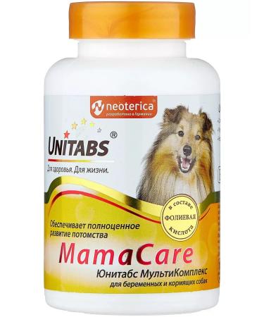 Unitabs Mamacare with B9 for pregnant and lactating dogs 100tab