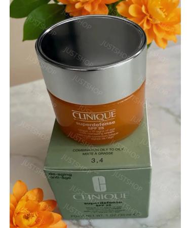 CLINIQUE Facial cream Superdefense Fatigue +1st Signs of Age 30ml - Buy Online on GoSupps.com