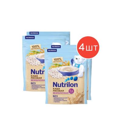 Silent porridge nutrilon rice with 4 months of 180g 4pcs