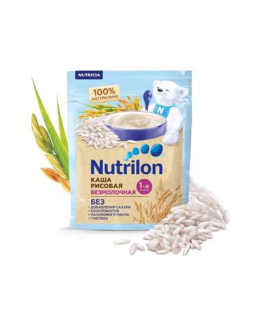 Silent porridge nutrilon rice with 4 months of 180g 6pcs - Buy Online on GoSupps.com