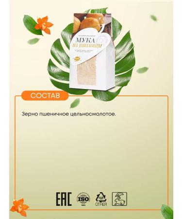 Lifestyle Whole grain wheat flour (Wheat Flour) Lifeway 500g - Buy Online on GoSupps.com