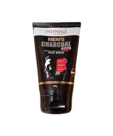 Patanjali Gel for washing the face and beard of men's coal 100g - Buy Online on GoSupps.com