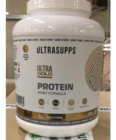 UltraSupps Winger -based protein Ultra Gold Protein Whey Formula 2000 - Buy Online on GoSupps.com