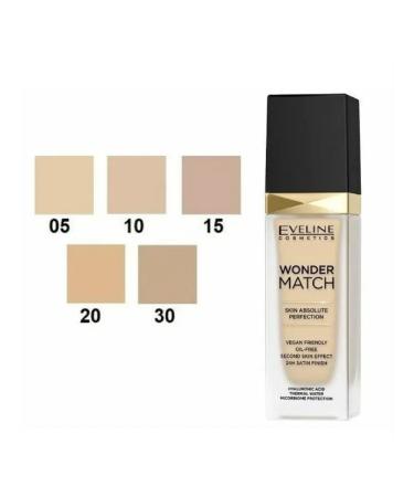 Eveline Cosmetics The tonal base of the Wonder Match series tone 35 Beige