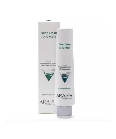 ARAVIA professional The mask cleansing with clay and anal-acids for the face 100ml - Buy Online on GoSupps.com