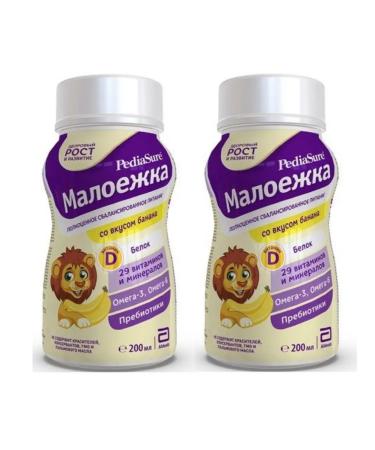 Pediasure A small drink with a taste of a banana 200 ml 2pcs
