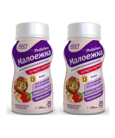 Pediasure Drink of a small one with a taste of strawberries 200ml 2pcs