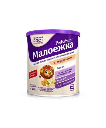 Pediasure Dry mixture of a small one with a taste vanilla 400g