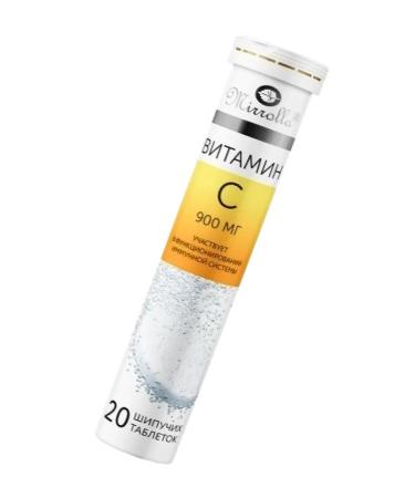 Mirolla Sparkling tablets vitamin C 900 mg 20 pieces 4 l - Buy Online on GoSupps.com